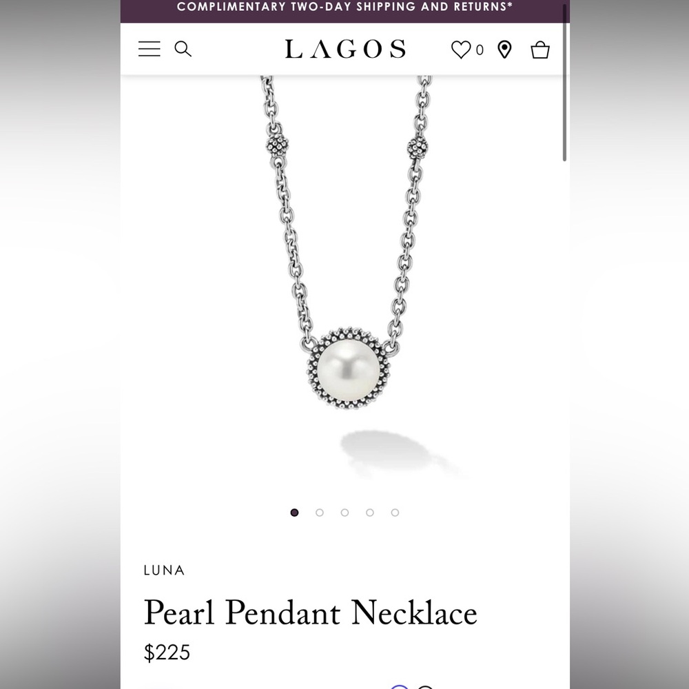 lagos luna pendant